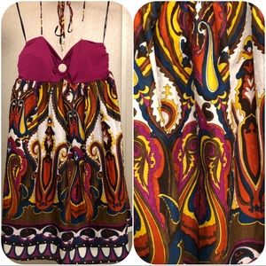 💙2/$20 NWT halter summer dress